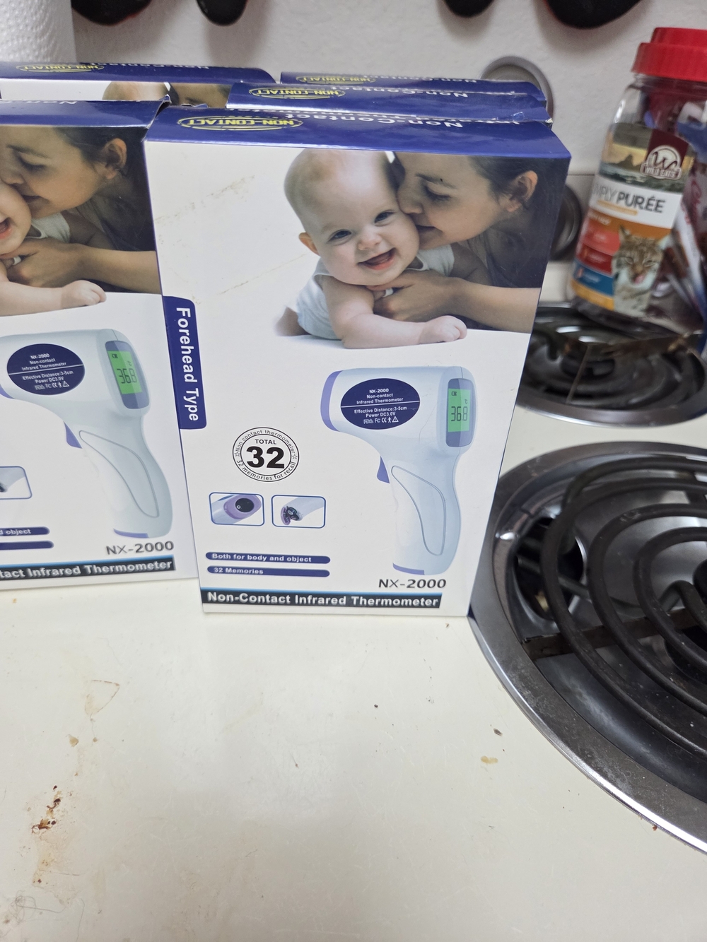 Non-Contact Infrared Thermometers Set Of 5- Resell Value